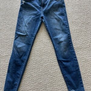 Joe's Jeans Blue Skinny Distressed Denim